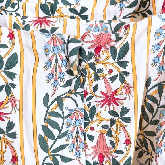 Agua by Agua Bendita Hortensia Pleated Floral Cotton Maxi Dress - Picture 13 of 14